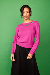 Purple Firefly Sweater